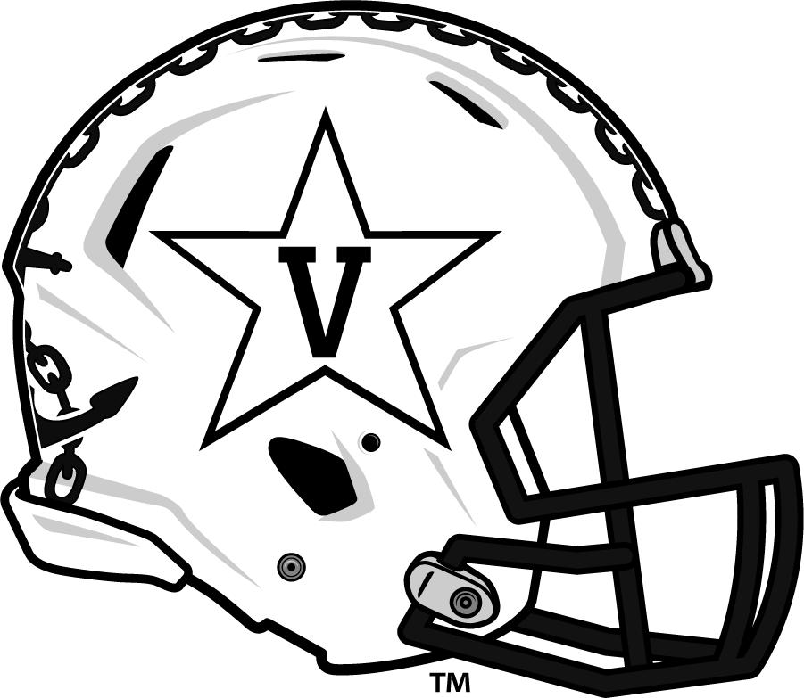 Vanderbilt Commodores 2015-2021 Helmet Logo DIY iron on transfer (heat transfer)